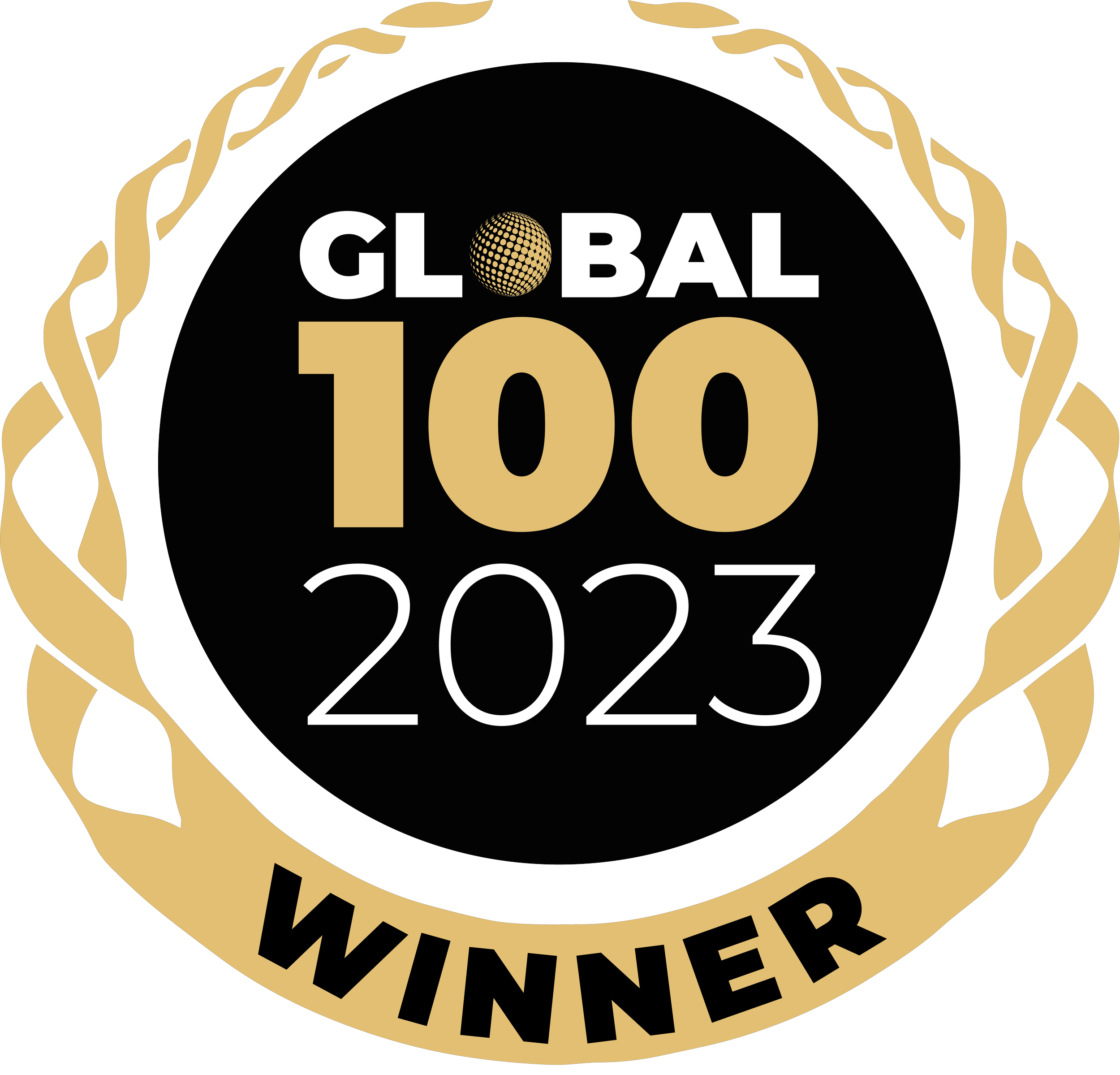 Global 100 Award Logo